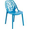 Kd Americana Modern Cornelia Dining Chair, Solid Blue KD3035918